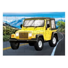 Пазл А4 Джип 0+