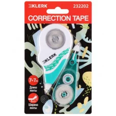Корректирующая лента 5мм*7м KLERK +запасной блок 232202 232202