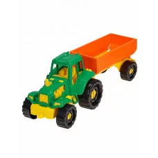 Трактор "Иван" с бортовым прицепом Фермерский И-2392