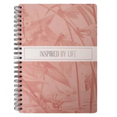 Блокнот А5  80л "FLOREALE. Coral" КанцЭксмо БМФК580387