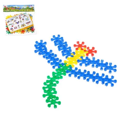 Конструктор "Мелкие снежинки" 120 деталей 1568843