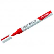 Маркер-краска Berlingo красная, 2-4мм, нитро-основа BERLINGO_ 204651