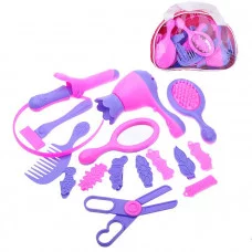 Игровой набор "Парикмахер"16 предметов в сумке ПВХ У787