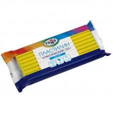 Пластилин Гамма "Классический", желтый, 250г Гамма 274070