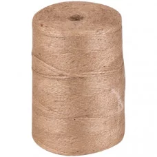 Шпагат джутовый, полированный, 1200текс, 2 нити, 830м, 1кг, бобина 263733