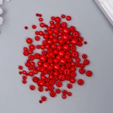 Бусины для творчества пластик "Круглые. Искушение" d=3-8 мм, набор 10 гр   7459627