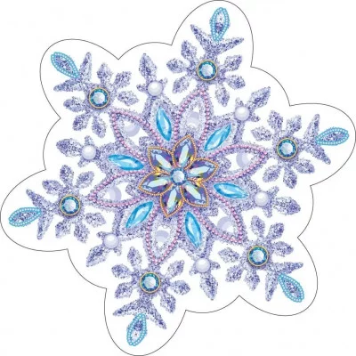 Украшение на скотче "Снежинка", изд.: Горчаков 460708299150788421