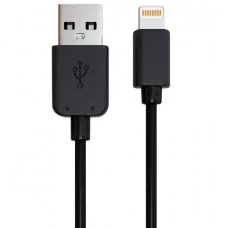Кабель USB 2.0-Apple Lightning 1 м RED LINE для подключения IPhone (IPad) черный УТ000008646 512609