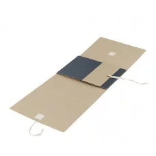 Папка архивная OfficeSpace, переплетный картон/бумвинил, с 4 завязками, ширина корешка 150мм 312555