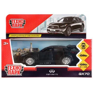 Машина металл "INFINITI QX70", длина 12см, открыв. двери QX70-BK