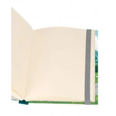 Скетчбук А5 80л БЕЗМЯТЕЖНЫЙ ПЕЙЗАЖ 80-9625 80л книжн 7БЦ матовая лам выб.лак резинка