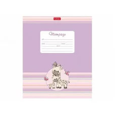 Тетрадь 12л А5ф ЛИНИЯ на скобе скругл.углы серия -Мультяшки- 057223 ТЛ1260