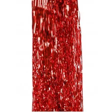 Дождик на ёлку Волшебство 1,5 м* 10 см, красный НУ-5494