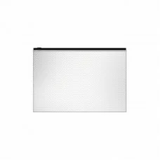 Zip-пакет пластиковый ErichKrause® Diamond Total White, B5, полупрозрачный, белый 54947