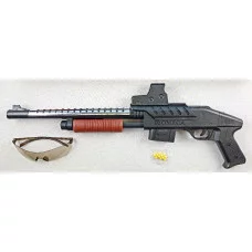 Помповое ружье (длина 56см) OMEGA с лазерным прицелом без очков P329++