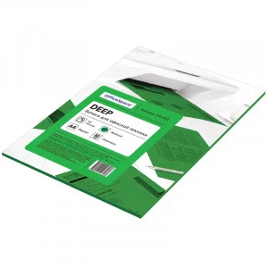 Бумага цветная OfficeSpace deep А4, 80г/м2, 50л. зеленый Спейс 245201