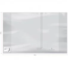 Обложка 270*420 для учебников Петерсон/Моро ч.1,3/Гейдман/Кап. солнца/Плешаков, с закладкой, Greenwich Line, ПВХ 110мкм, ШК 279543