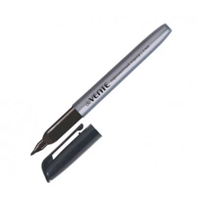 Маркер перманентный круглый наконечник 1.0мм черный DEVENTE 5043800 299170