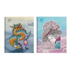 Тетрадь А5 96л "Азиатские мотивы (Эксклюзив)" КанцЭксмо ТСФ968546