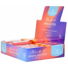 Маркер текстов. LOREX Mark it NEON 1-5 мм коралл.-красн. неон скошенный односторонний прозрачный корпус 1 шт 229745 Маркер текстов. LOREX Mark it NEON 1-5 мм коралл.-красн. неон скошенный односторонний прозрачный корпус 1 шт 229745