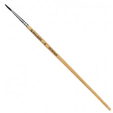 Кисть BRAUBERG, беличья, круглая, № 2, 200179