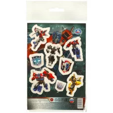 Наклейки бумажные 120*180 мм роботы Умка NBM-107748-TF