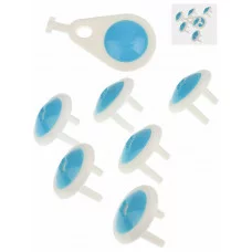 ЗАГЛУШКИ ДЛЯ РОЗЕТОК (6+1 ШТ В НАБОРЕ)  (Арт. ЗА-9521)