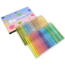 Карандаши 50 цв. Brutfuner XC-10 "Macaron" масляные деревянные, заточенные M-90850 322732