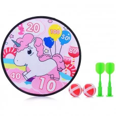 Дартс "Радужный единорожка" в пакете 202-1