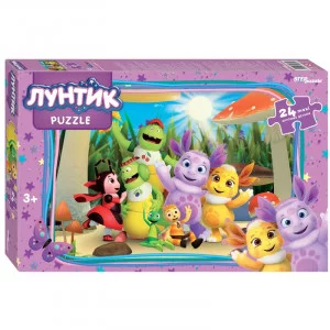Пазл-maxi "Лунтик (new 1)" 24 элемента (Мельница) 90089