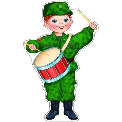 Плакат вырубной А3. Рядовой (с блестками в лаке) - группа Профессии 00-00014289 Ф-8054 4630112005424