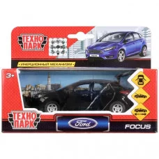 Машина металл Технопарк Ford Focus хэтч черный 12см 269484 SB-17-81-FF1-WB
