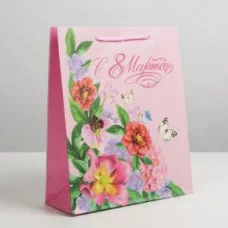 Пакет ламинированный вертикальный «Цветочная феерия», ML 23 × 27 8 см 6631883
