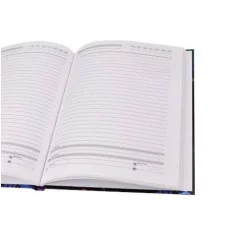 ЕЖЕДНЕВНИК А5,80л. ЯРКИЕ ЛИСТЬЯ - 1 (80-9265) 7БЦ,хол. фол, недатированный 80-9265