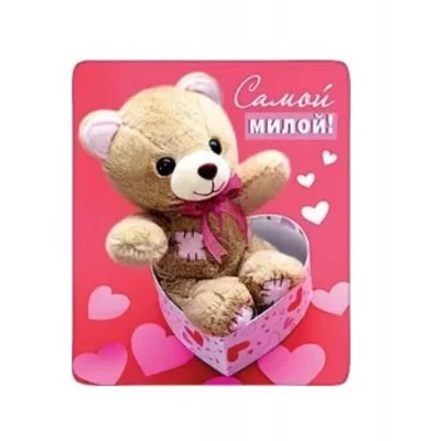 Магнит виниловый "Мишка в коробке" 151101158