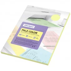 Бумага цветная OfficeSpace Pale Color A4, 80 г/м², 100л. желтый 315729