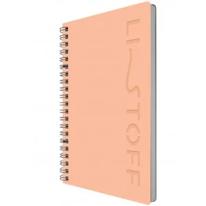 Тетрадь (студ., офис) А6 80л "LISTOFF STYLE. 4" КанцЭксмо ТПЛС680138