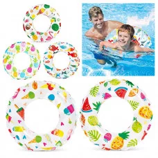 Круг для плавания «Яркий», d=61 см, от 6-10 лет, цвета МИКС, 59241NP INTEX