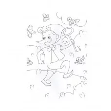 МОЯ РАСКРАСКА А4 чёрная. СКАЗОЧНЫЙ МИР 978-5-378-29929-4