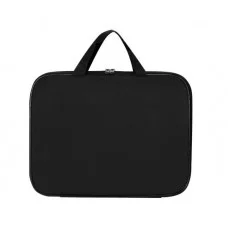 Папка на молнии А4 СЕРАЯ (П-4345) с ручками, внут.карман, 350х265x20 мм П-4345