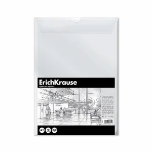 Бумага для черчения в пластиковой папке ErichKrause Art А3 10 листов без рамки, 1шт 60691