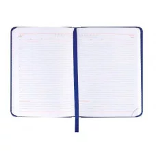 ЕЖЕДНЕВНИК А6, 128л. недатир. EVERYDAY CHRONICLES - BLUE (128-5032) кожзам (синий) 128-5032