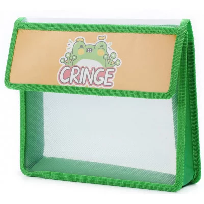 Папка пластиковая А5 "Cringe" КанцЭксмо ППЛ50235
