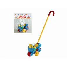 Каталка на палочке "Мотоцикл " (24см*23см), пакет (арт. M9755)