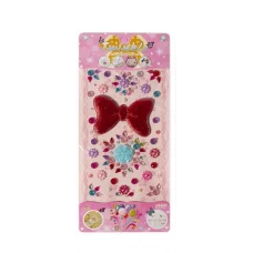 Наклейки-стразы Alingar, акриловые, пакет с европодвесом, "Бантик" AL9576