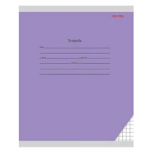 Тетрадь КЛЕТКА 18л. КЛАССИКА цвет.мелов.обл.,1 дизаин в спайке 18-2547