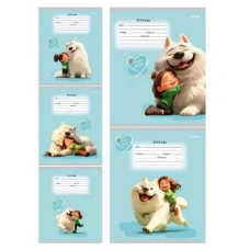 Тетрадь КЛЕТКА 12л. ЛУЧШИЕ ДРУЗЬЯ (12-4670) цвет. мел.обл. 12-4670