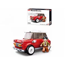 Конструктор пластиковый. SLUBAN Автомобиль 150 деталей . M38-B0706B