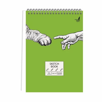 Скетчбук А5 50л "SKETCHBOOK. Hand to hand" КанцЭксмо ТСМ5504869