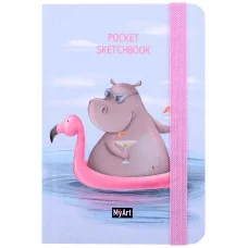 MyArt. Pocket СКЕТЧБУК. БЕГЕМОТ 462-0-129-70255-3